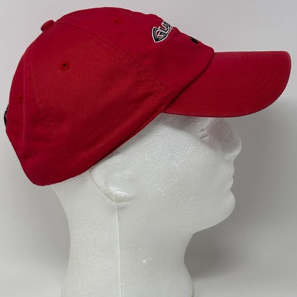 Vintage Las Vegas Cleveland Gladiators Dad Hat Baseball Cap Nike Strapback Red - Picture 7 of 10